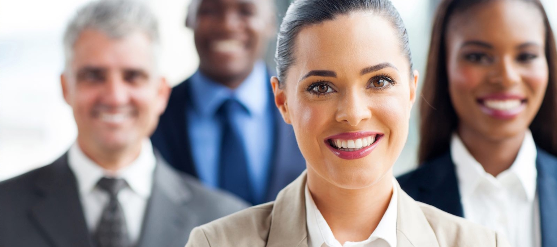 Family in front of new house