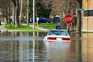 Flood Scene in Marietta, Acworth, GA Provided by Jones Group Insurance Services